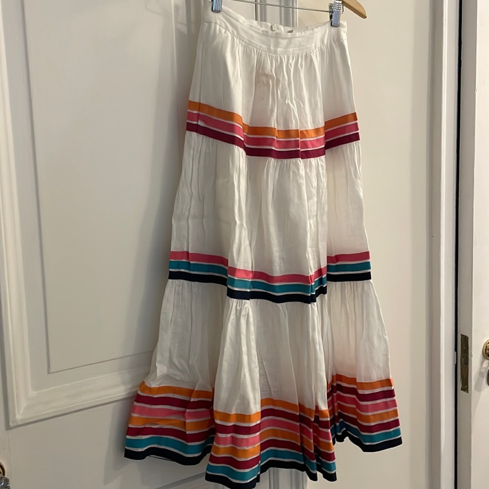 Zimmerman stripped maxi skirt